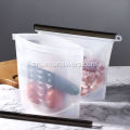 Airtight silicone chikafu chekuchengetera homwe stasher zip bag